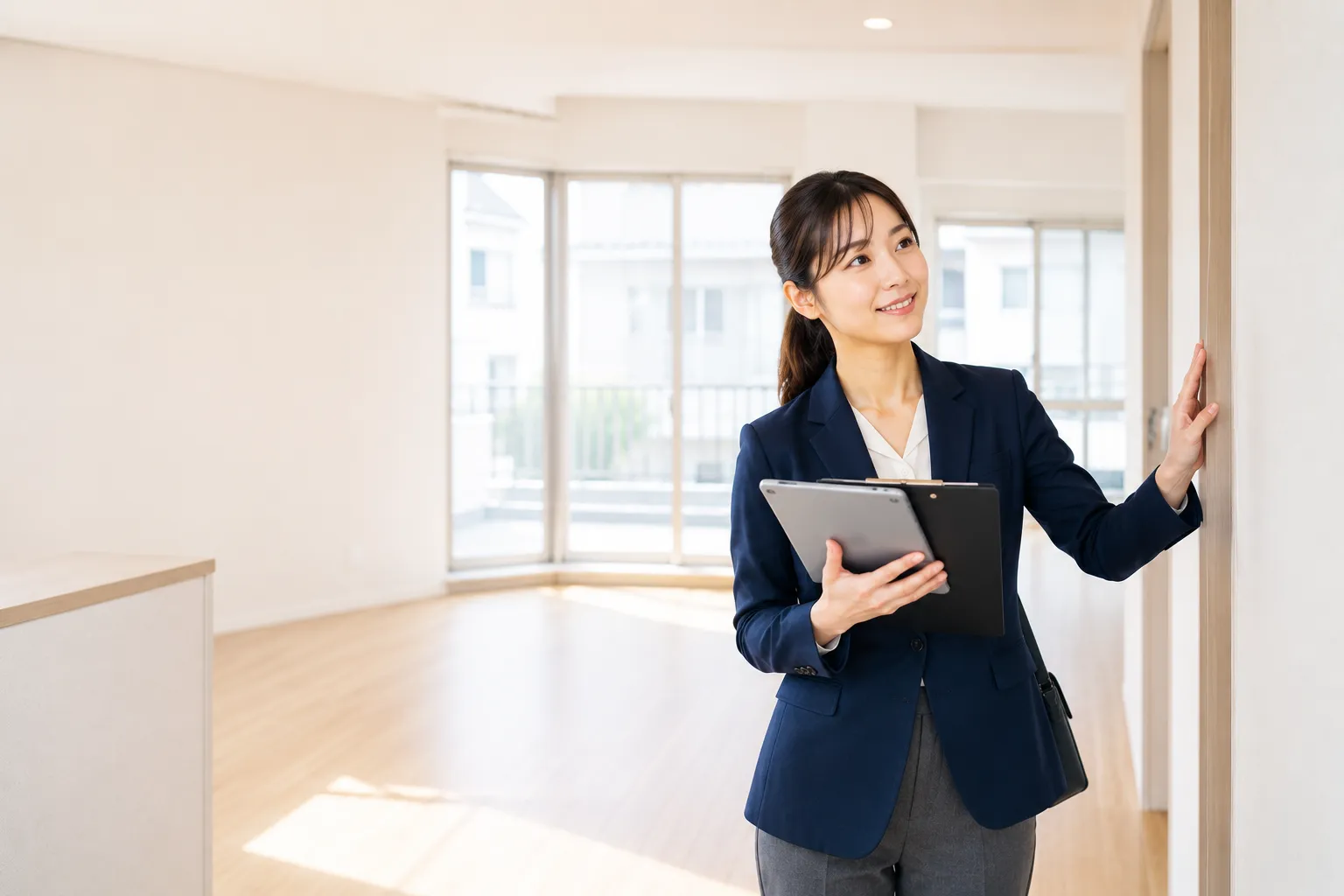 賃貸管理の相談に対応する担当者